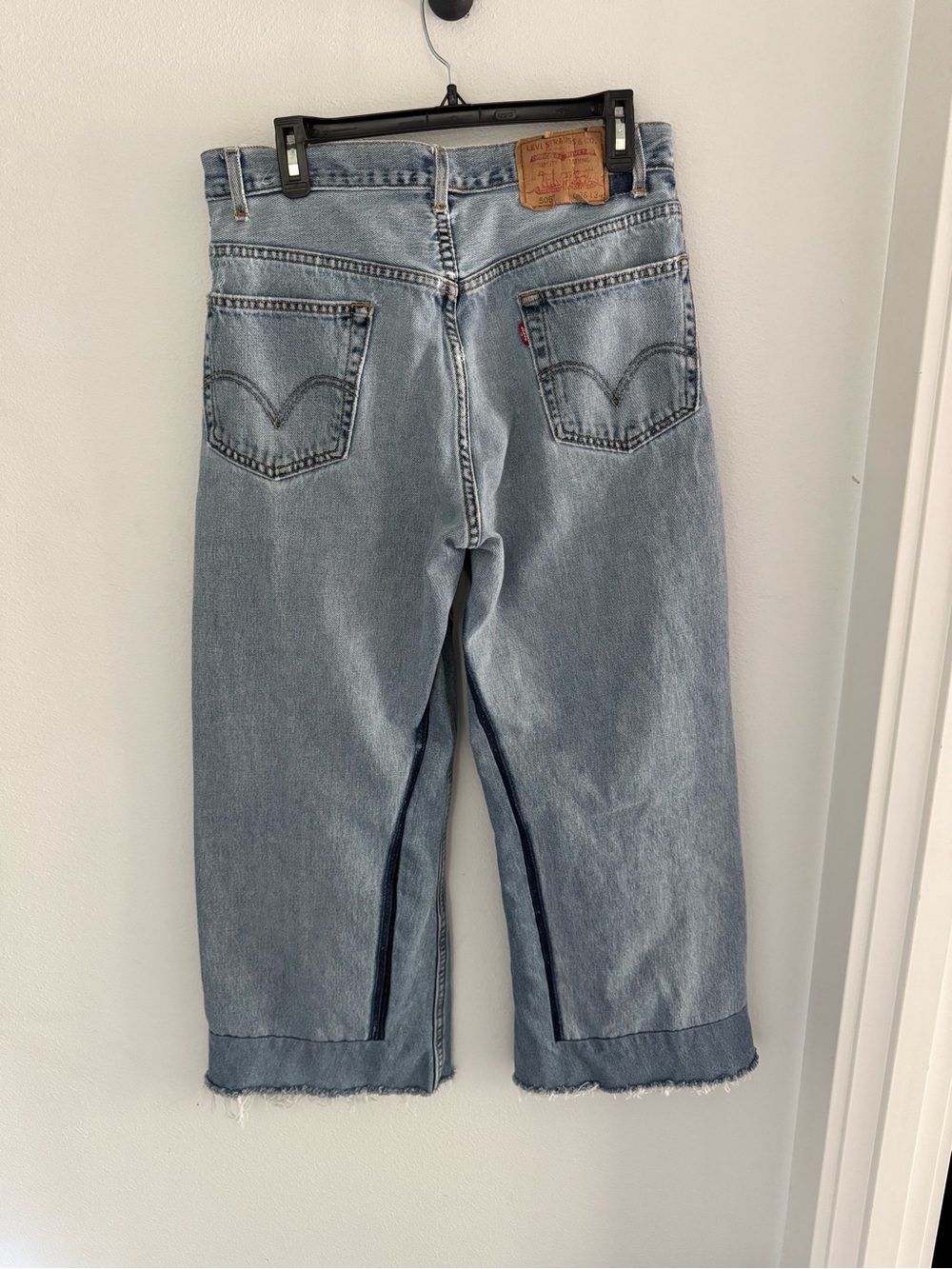 B Sides special collaboration with Levi’s repurposed vintage denim.